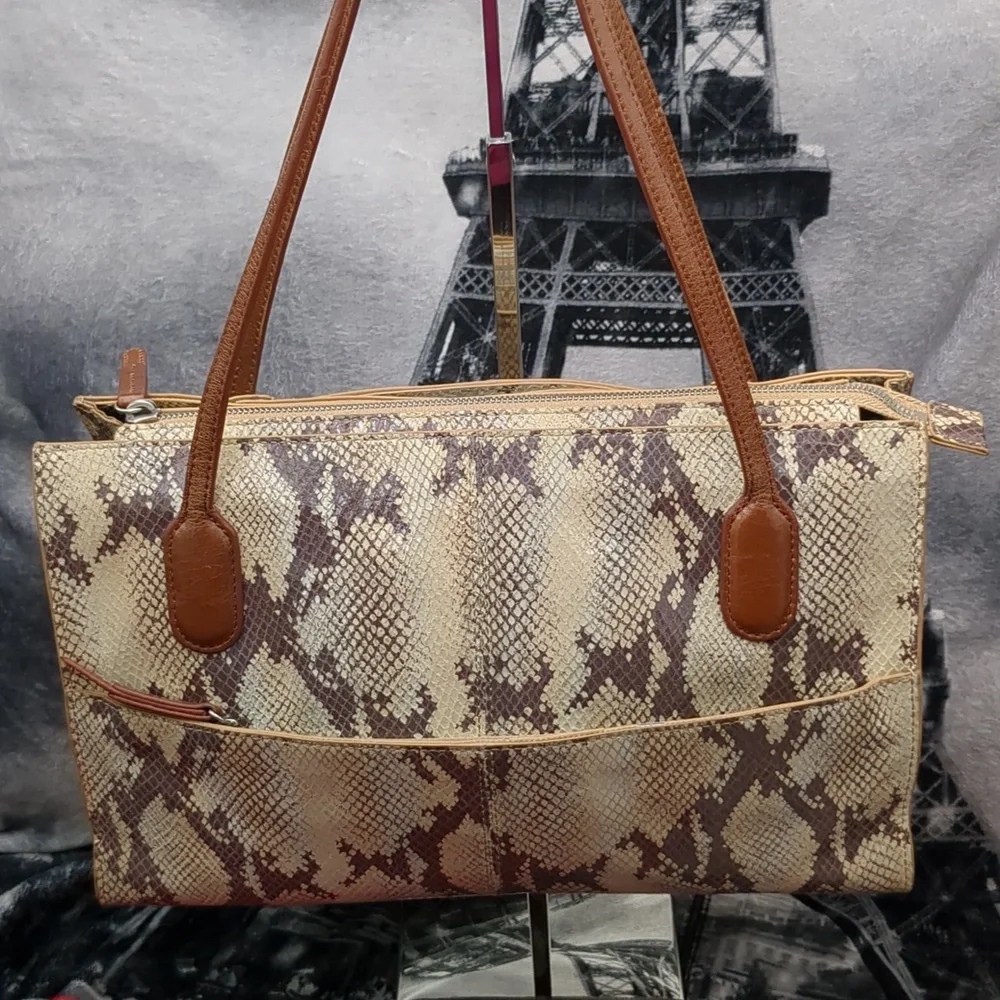 Hobo international Snake print leather tote
